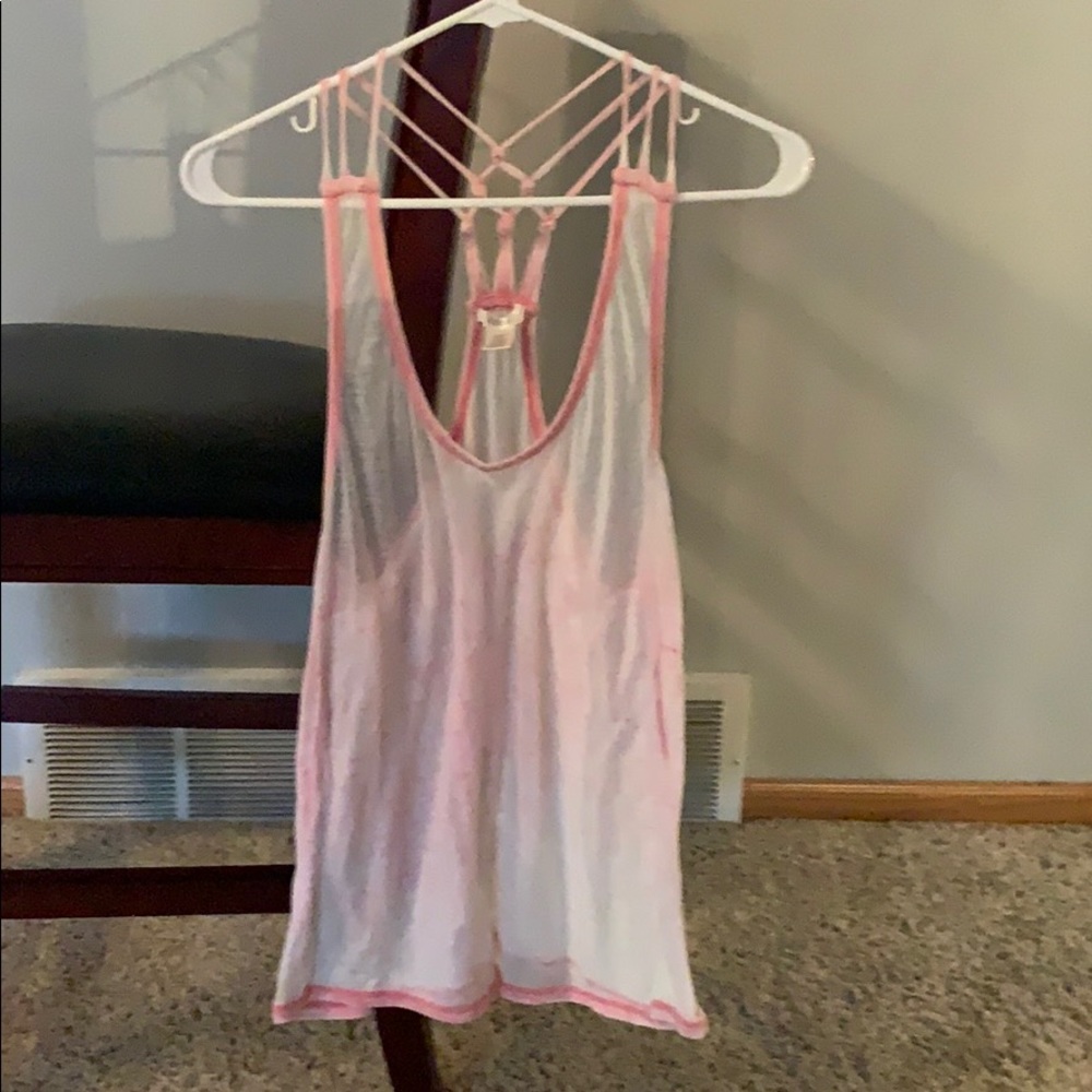 Pink tank top